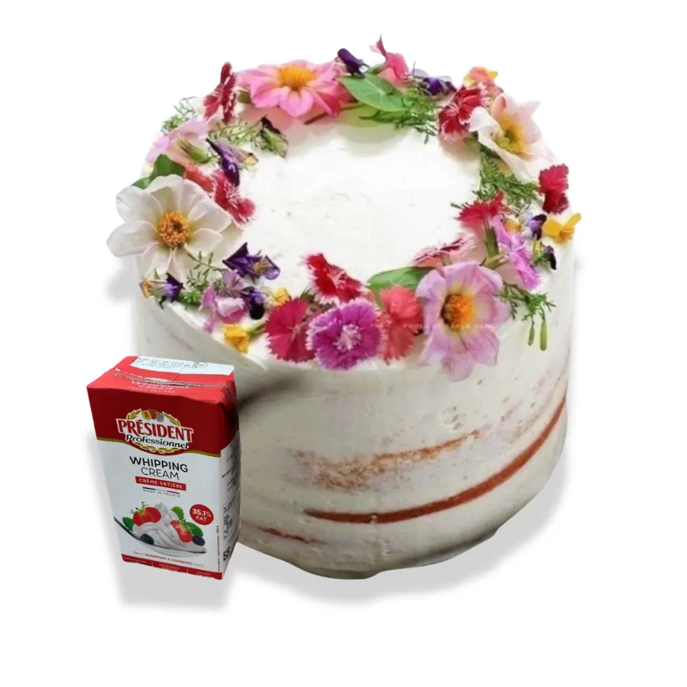 完美的花園蛋糕