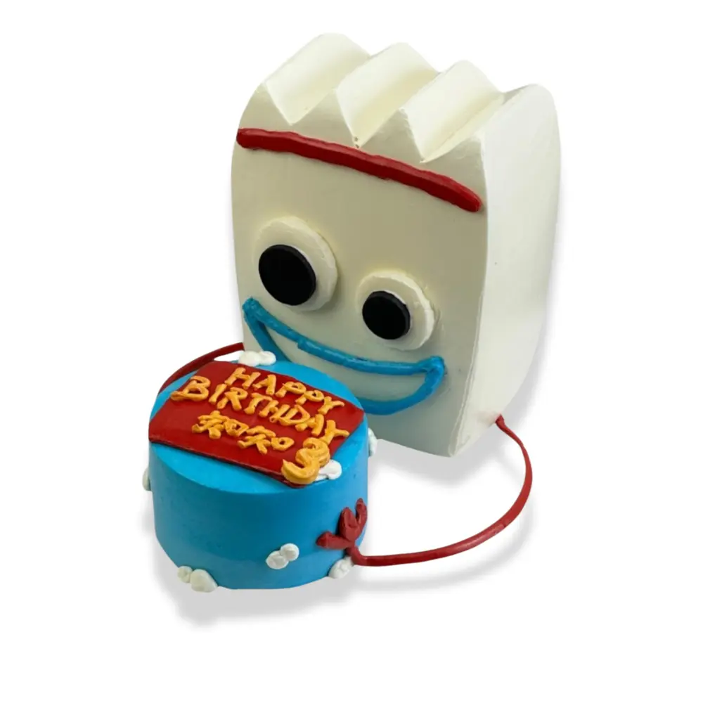 小叉造型蛋糕 (5x4吋 (6-8人))