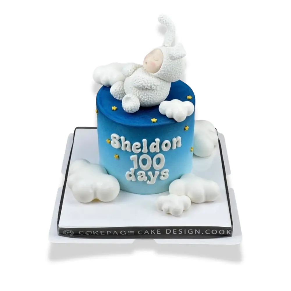 星空甜睡造型蛋糕