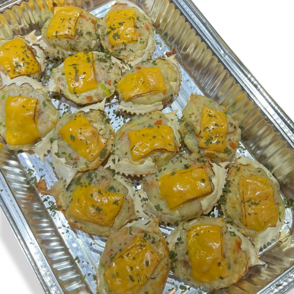 芝士焗蟹蓋 (8件)