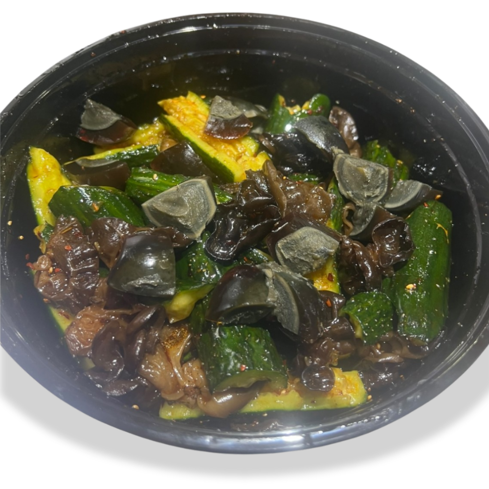 涼拌皮蛋青瓜雲耳