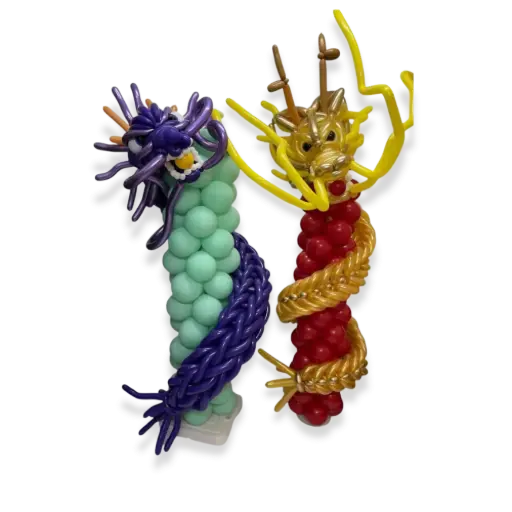 [220] 金龍氣球柱