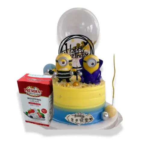 [173] Minion反斗兵團小黃人蛋糕