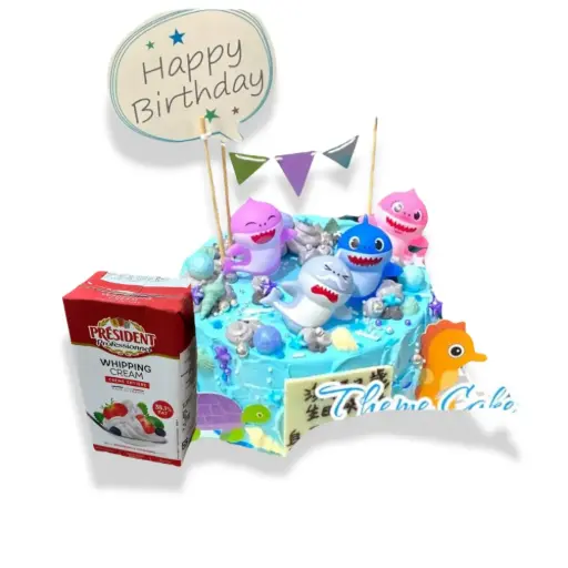 babyshark蛋糕