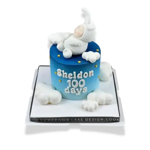 星空甜睡造型蛋糕