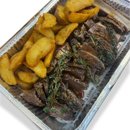 泰式燒牛肋骨拼薯角