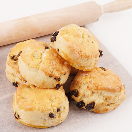 [290] 英式提子鬆餅 6 個